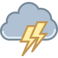 Cloud Lightning icon