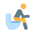 Mann-auf-Toilette icon