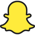 Snapchat is a camera made for communicating in the moment icon