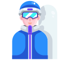 Snowboarder icon