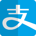 Alipay a third-party mobile and online payment platform icon
