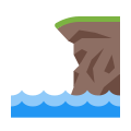 Cliff icon