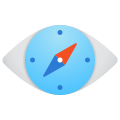 Oeil boussole icon