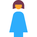 Mujer de pie icon
