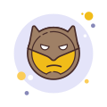 Batman Emoji icon