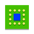 智能手机的Cpu icon