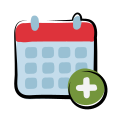 Calendario más icon