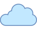 Von der Cloud herunterladen icon