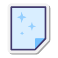 Papel satinado icon