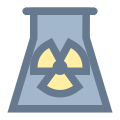 Central nuclear icon