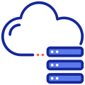 Cloud storage icon