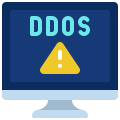 外部 DDOS-网络犯罪-Flat-Flat-Juicy-fish-2 icon