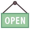 Open Sign icon