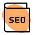 Book or guide on seo reserach program icon