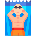 Sunbathing Male icon