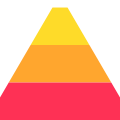 Informationspyramide icon