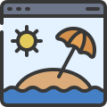 日光浴 icon