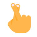 Fingers Crossed Skin Type 2 icon