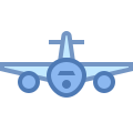 Avion Vue de face icon