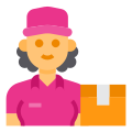 Delivery Woman icon