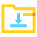 Dossier des téléchargements icon