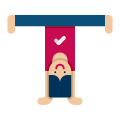 Headstand icon