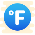 Fahrenheit-Symbol icon