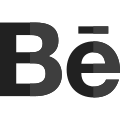 Behance an online platform for creative work. icon