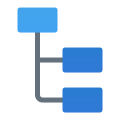 Structure en arbre icon