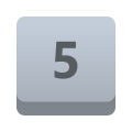 5 Key icon