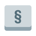 Section Sign Key icon