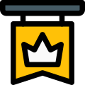 Honorary mention of kingdom Medal Of Honor with a crown icon