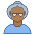 persona-vieja-mujer-tipo-de-piel-6 icon