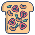 Mexican Black Beans With Jalapeno Toast icon