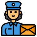 Postwoman icon