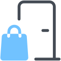 Shipping To Door icon