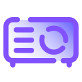 Proyector de video icon