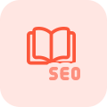 Books on seo and general digital marketing icon