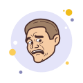 Scared Face Meme icon