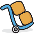 carrinho de bagagem externo-doodles-smashingstocks-estoques-esmagadores de cores desenhados à mão icon