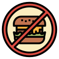 No Fast Food icon