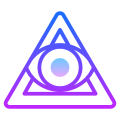 Third Eye Symbol icon