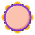 Tambourine icon