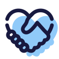 Handshake Heart icon