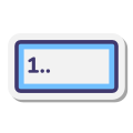 Modulo di Input di numeri icon