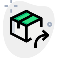 Returning of an item if undelivered to address icon