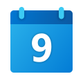 Calendário 9 icon