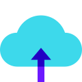 Carica su Cloud icon