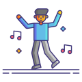 Dancing icon