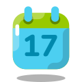 Kalender 17 icon